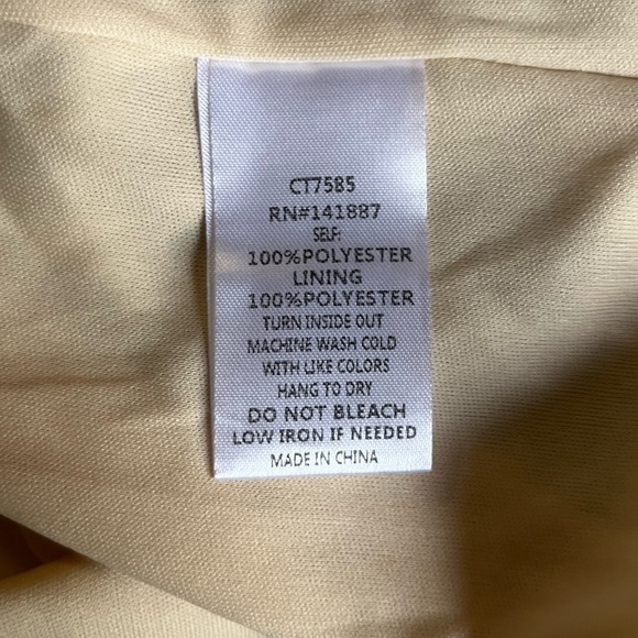 TCEC Blue and Tan Camouflage Blouse - Picture 6 of 6